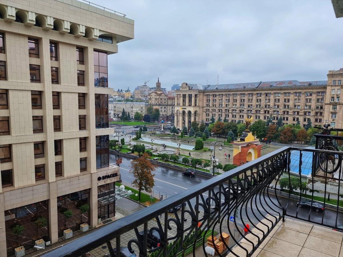 Home-Hotel Apartments On Maidan Nezalezhnosti Square Kiev Luaran gambar